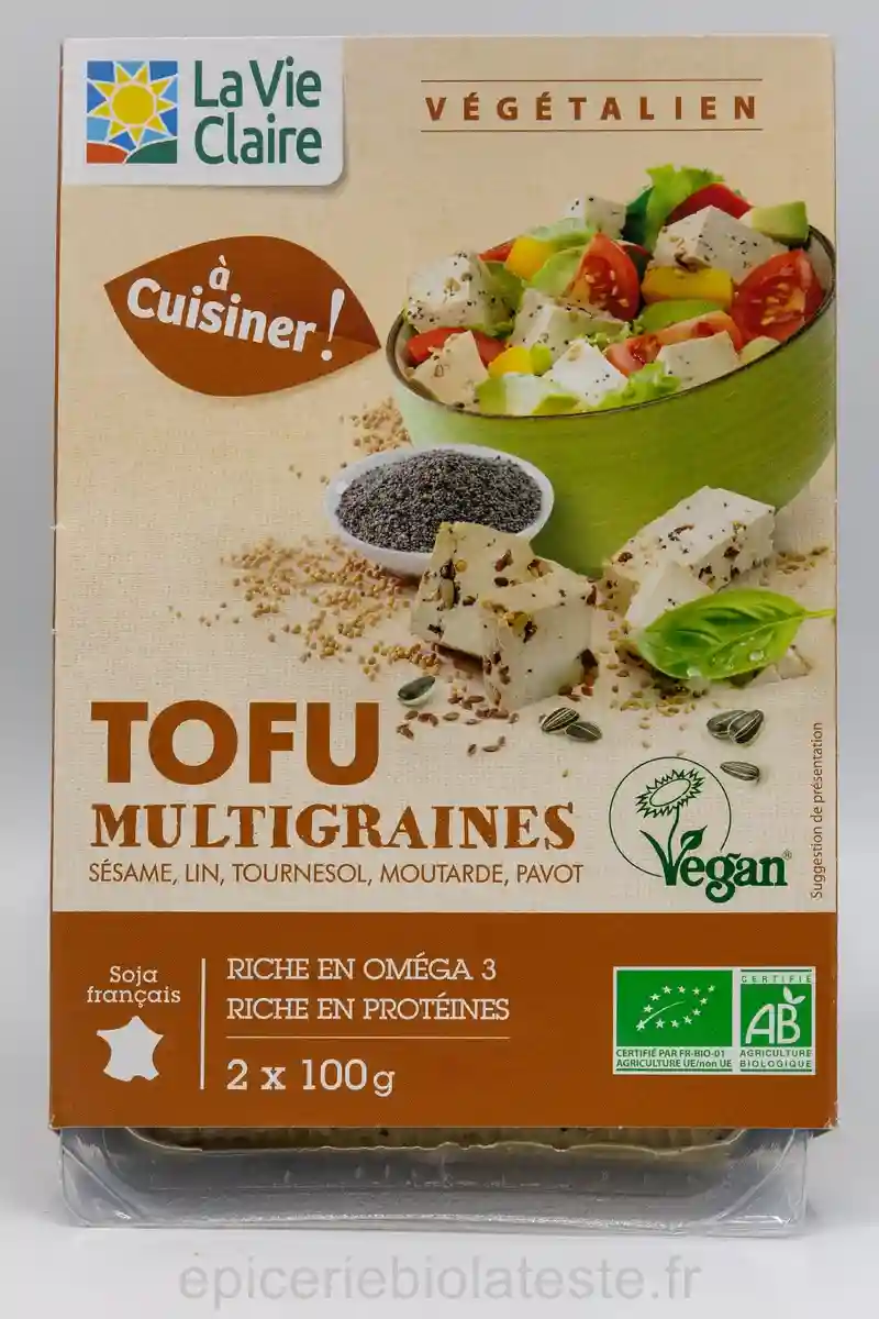 TOFU MULTIGRAINES 2X100G