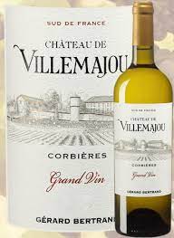 Cht villemajou blanc 2017, aop corbieres boutenac, g.bertrand, 75cl