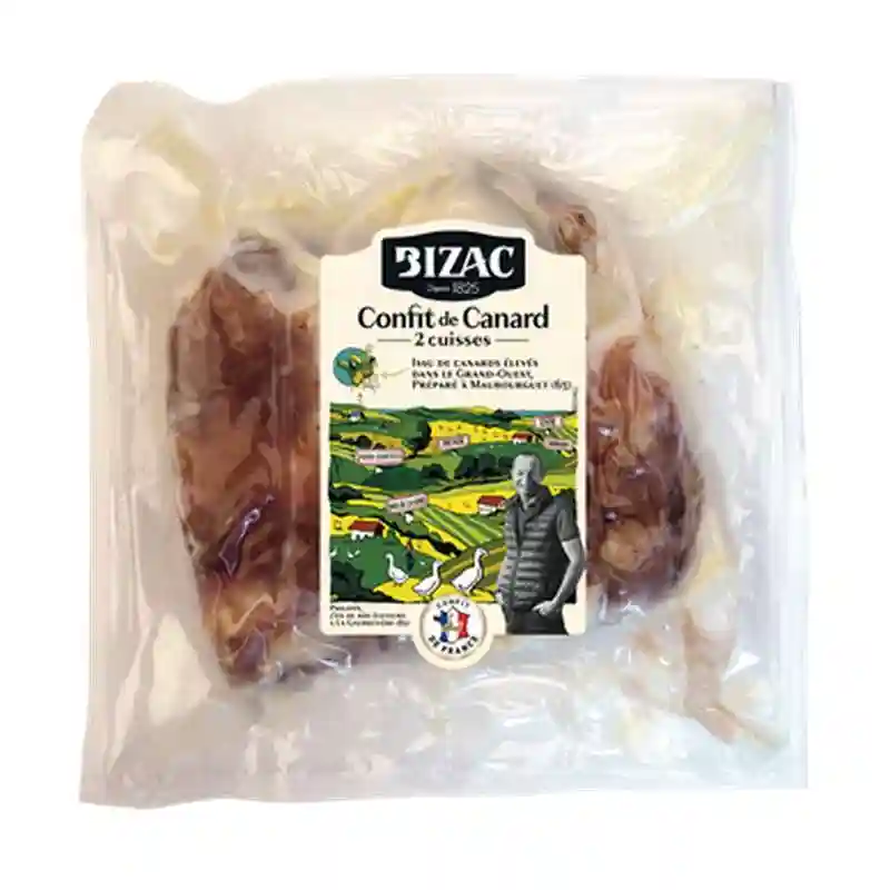Cuisses de canard confites x2 Bizac 