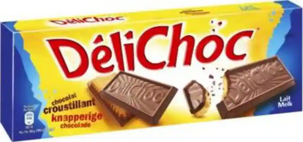 Delacre milk chocolate biscuits