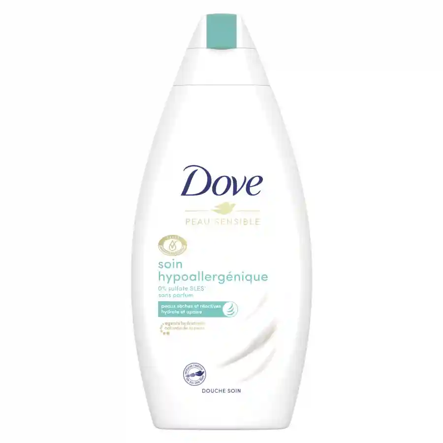 Dove hypoallergenic shower gel