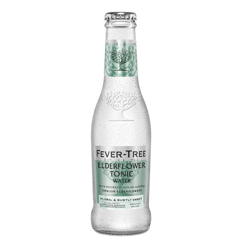 Fever tree elderflower tonic water 20 cl (24u.)