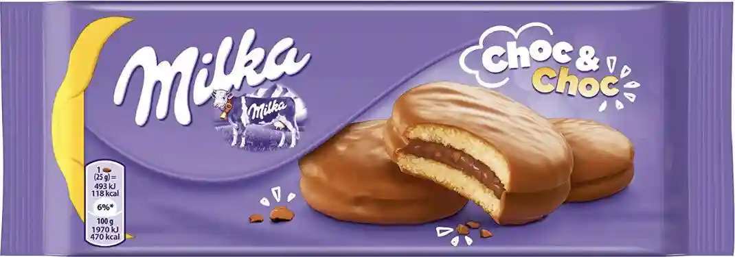 Milka chocolate cakes