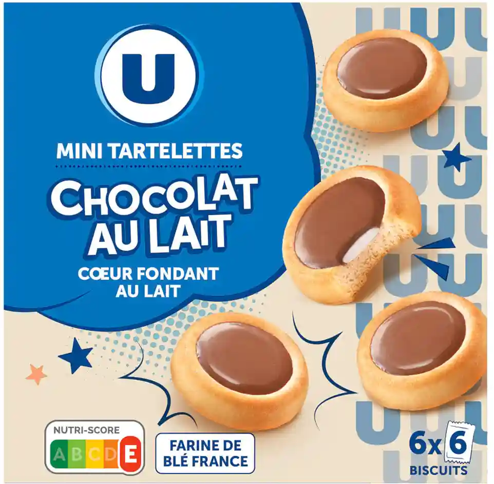 Mini milk chocolate tarts U