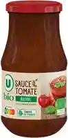 Organic tomato basil sauce U