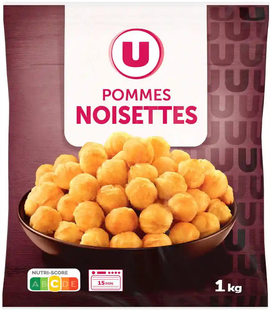 Baked hazelnut potatoes U
