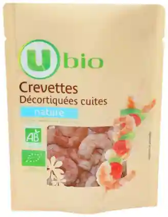 Organic cooked and peeled shrimps U