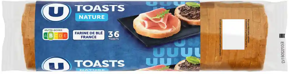 Round wheat toast U 