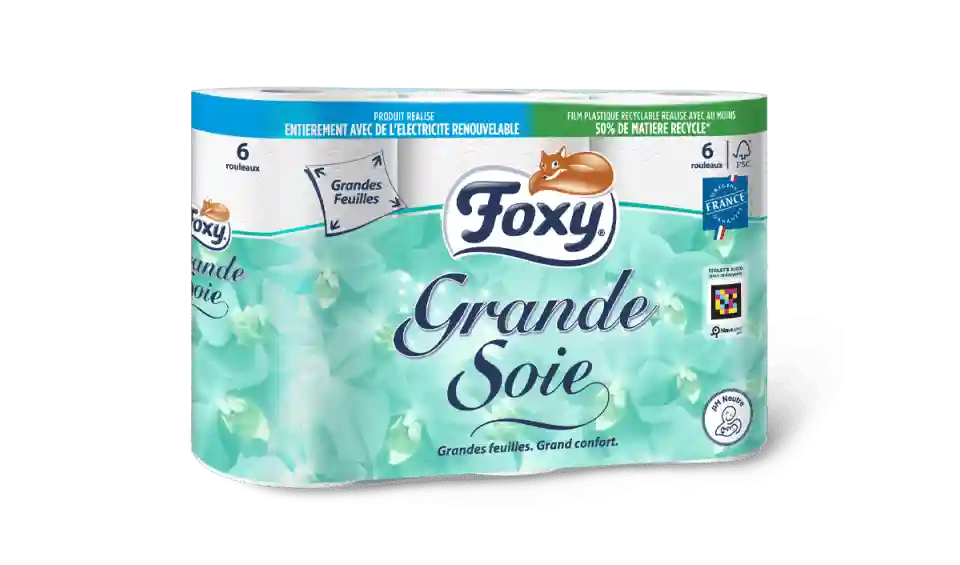 Foxy toilet paper