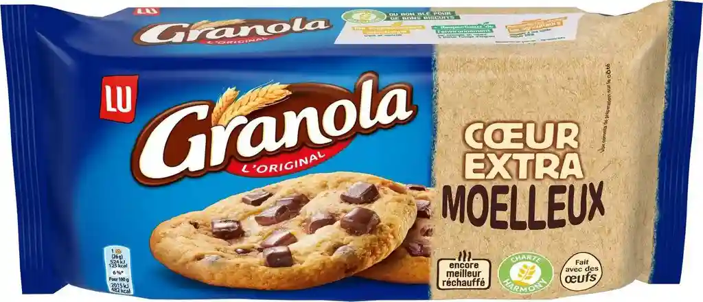 Granola Lu extra soft heart cookie