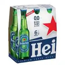 Heineken Alcohol-free lager 0.0% bottles 6x25cl