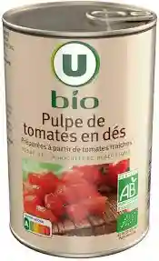 Organic diced tomato pulp U
