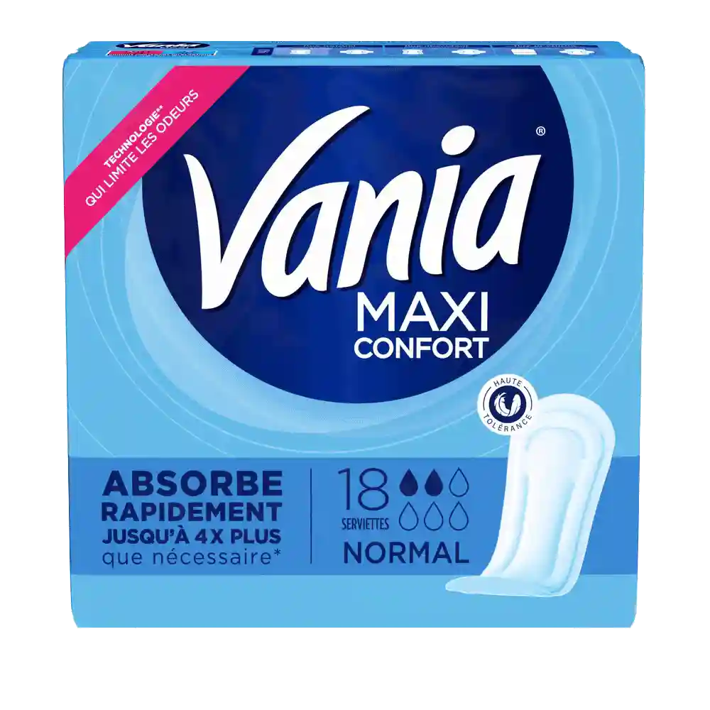 Vania maxi-comfort sanitary towels