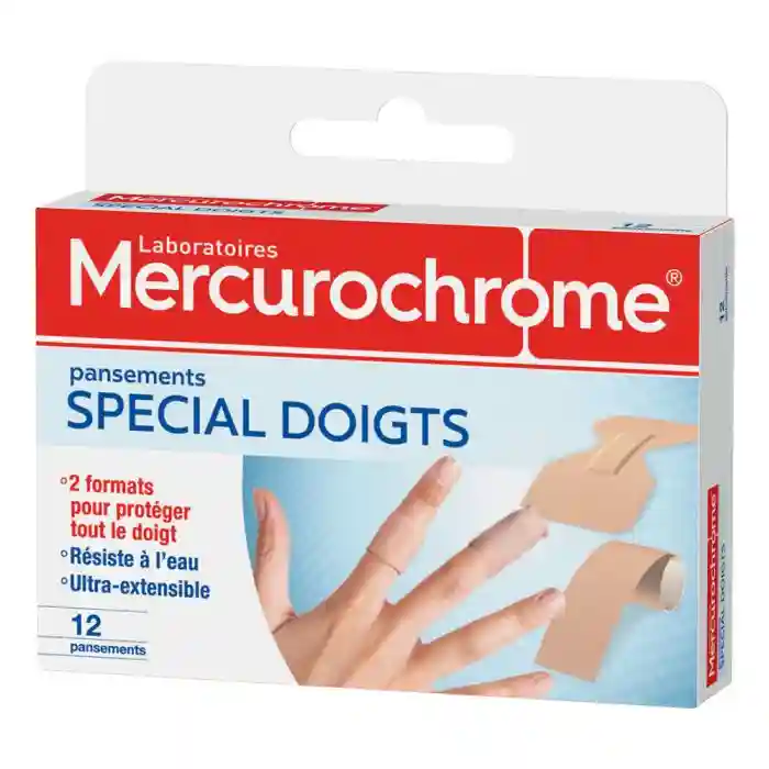 Mercurochrome Finger Dressings