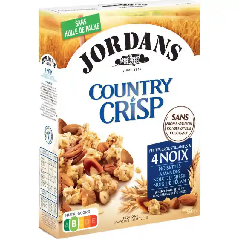 Jordan's Country Crisp 4 nut cereal