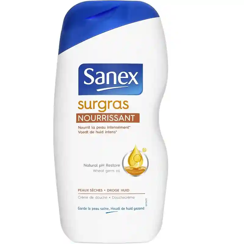 Sanex nourishing surgras shower gel