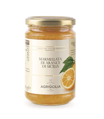 ORGANIC SICILIAN ORANGE JAM - AGRISICILIA  